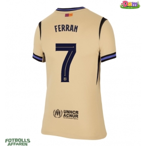 Barcelona Ferran Torres #7 Bortatröja Kvinnor 2025-26 Kortärmad